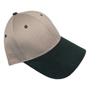 OTTO CAP 6 Panel Low Profile Baseball Cap 19-366 Green Khaki
